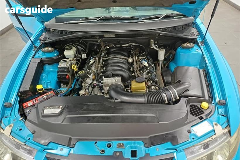 Blue 2005 Holden Commodore Utility Ssz