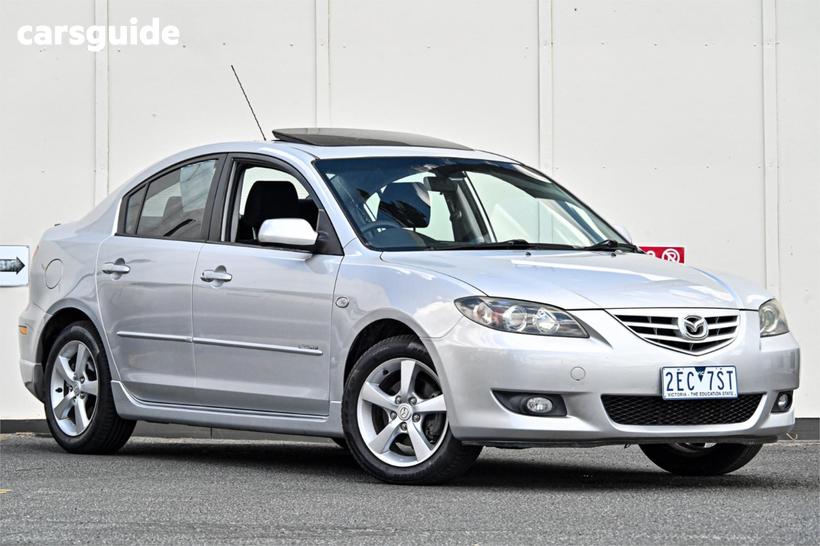 Silver 2004 Mazda 3 Sedan Maxx Sport