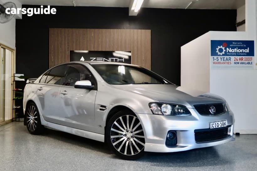 Silver 2012 Holden Commodore Sedan Sv6 Z-Series