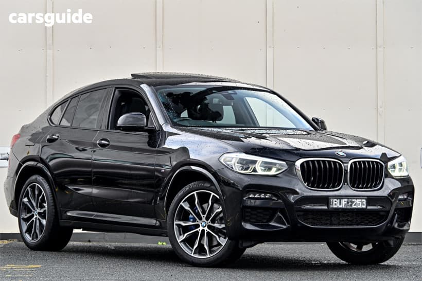 Black 2021 BMW X4 Coupe Xdrive30I M Sport