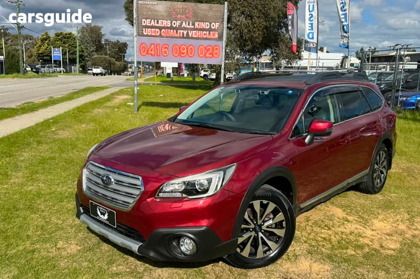 Red 2015 Subaru Outback Wagon 3.6R