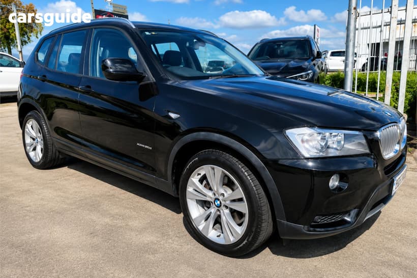 Black 2011 BMW X3 Wagon Xdrive 28I