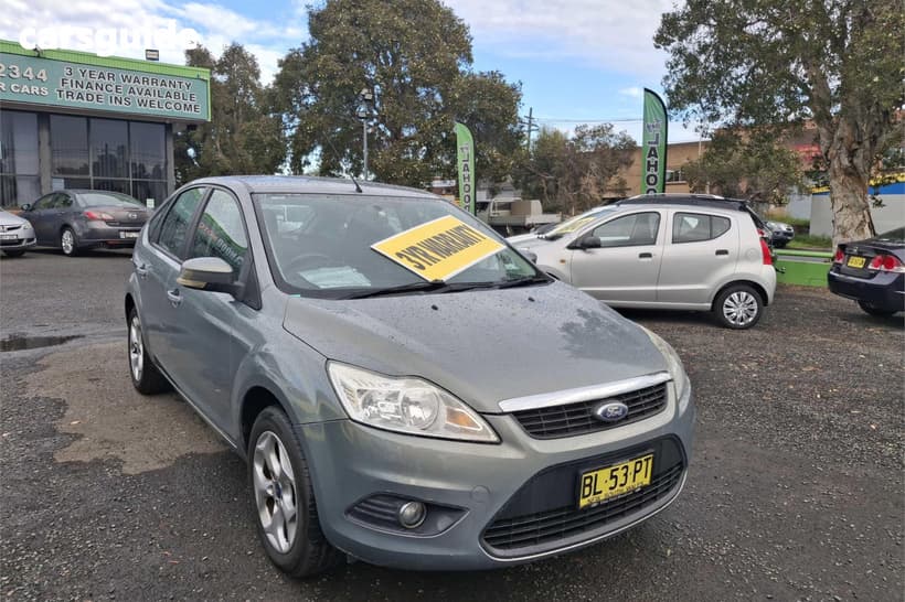 Green 2011 Ford Focus Hatchback Lx