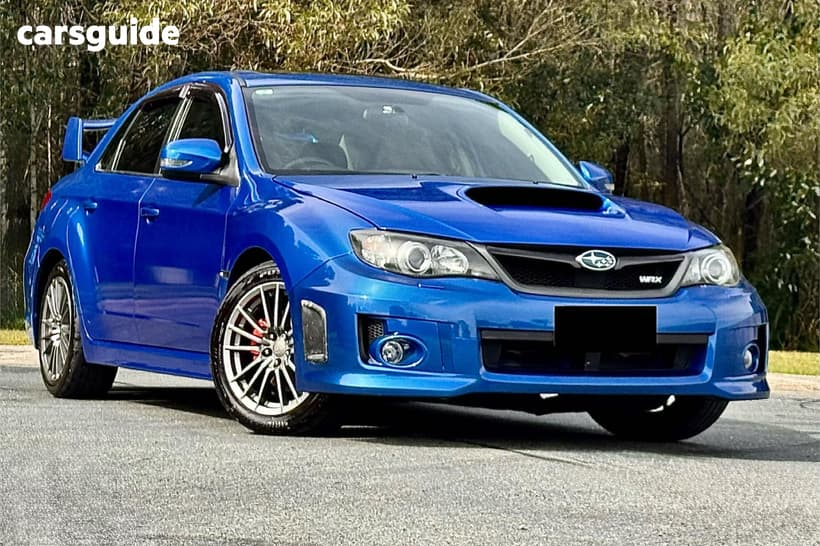 Blue 2013 Subaru WRX Sedan Premium (Awd)