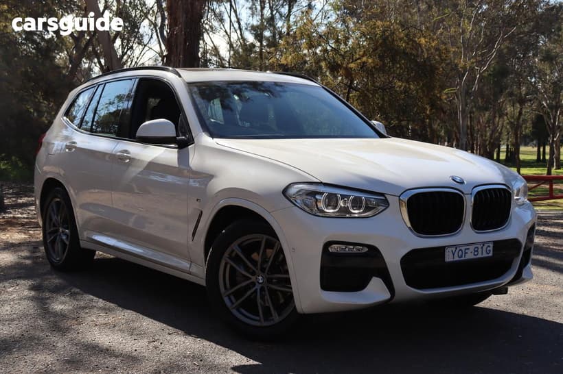White 2019 BMW X3 Wagon Sdrive20I