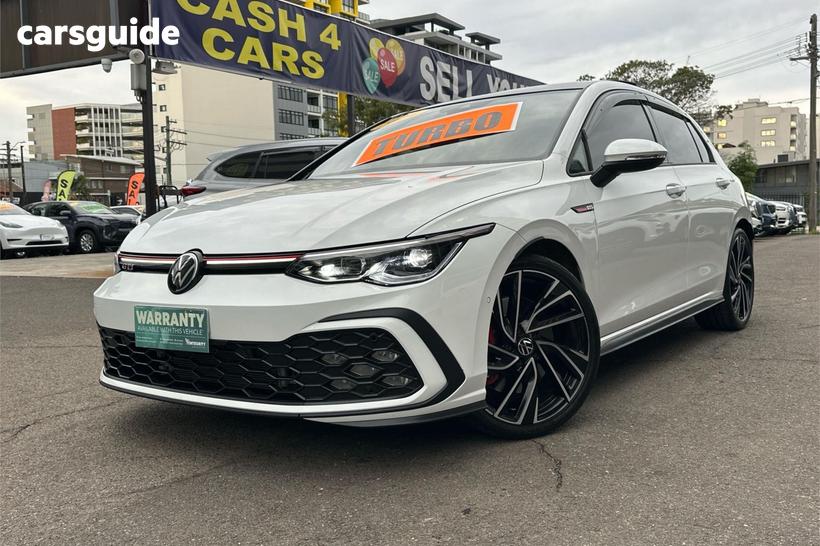 White 2024 Volkswagen Golf Hatchback Gti