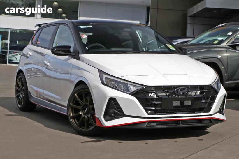 Black 2026 Hyundai I20 Hatchback N