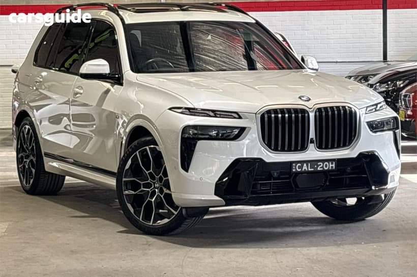 White 2023 BMW X7 Wagon Xdrive40D M Sport Mhev