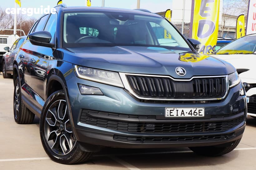 Grey 2019 Skoda Kodiaq Wagon 132 Tsi (4X4)