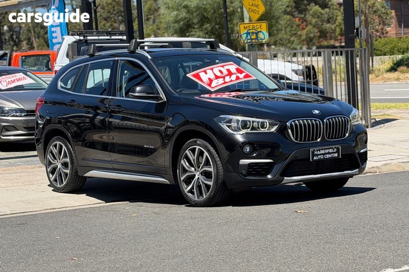 Black 2017 BMW X1 Wagon Sdrive 20I