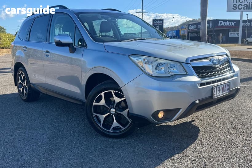 Silver 2015 Subaru Forester Wagon 2.5I-L