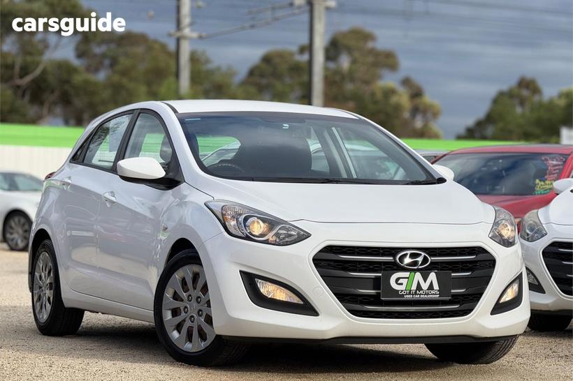 White 2015 Hyundai I30 Hatchback Active