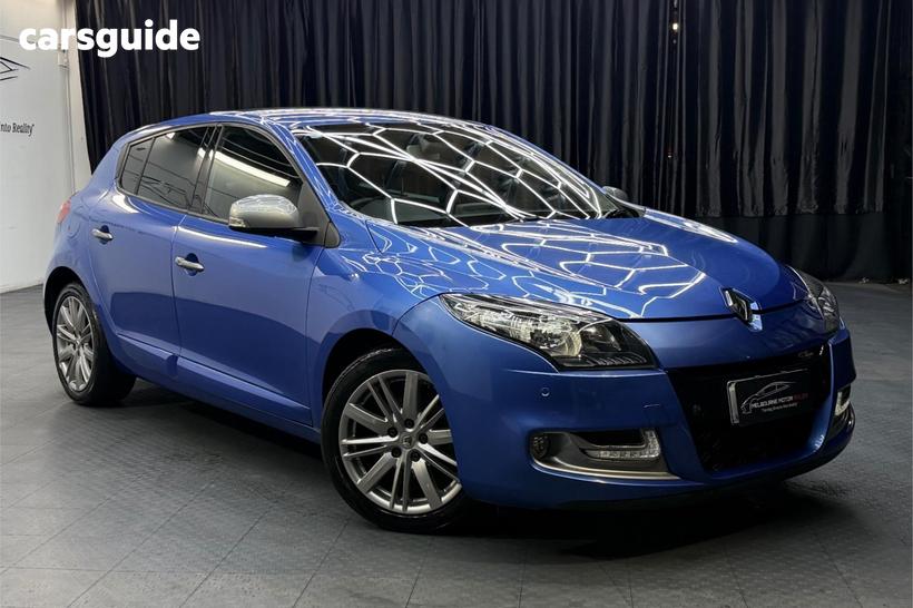 Blue 2013 Renault Megane Hatchback Gt-Line