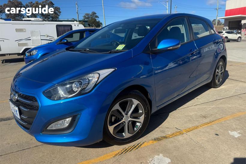 Blue 2016 Hyundai I30 Hatchback Active X