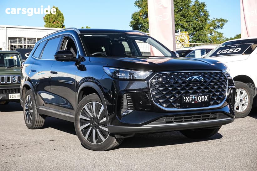 Black 2025 Chery Tiggo 8 Wagon Csh Ultimate 2Wd