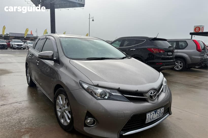 Beige 2014 Toyota Corolla Hatchback Ascent Sport