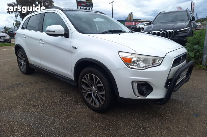 White 2015 Mitsubishi ASX Wagon Xls (4Wd)