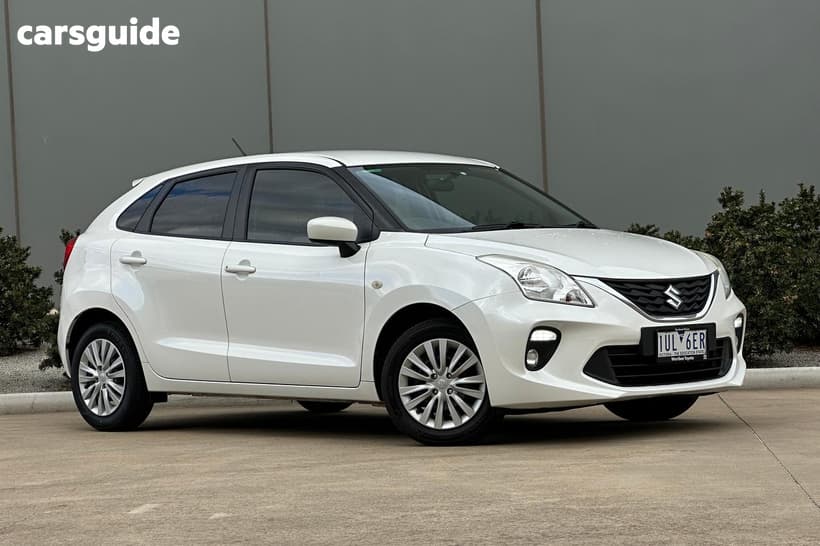 White 2021 Suzuki Baleno Hatchback Gl