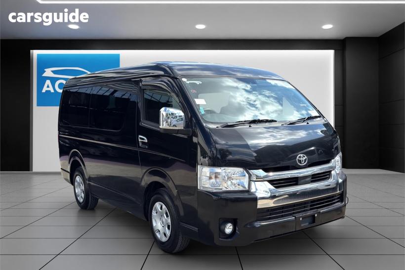 Black 2022 Toyota HiAce Commercial VAN COMMUTER GL W/ PUSH START/STOP