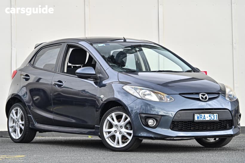 Grey 2008 Mazda 2 Hatchback Genki