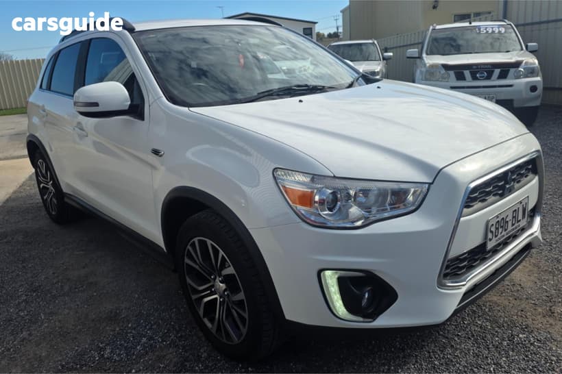 White 2016 Mitsubishi ASX Wagon Ls (2Wd)