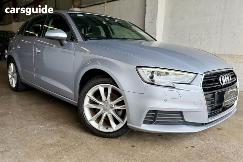 Silver 2018 Audi A3 Hatchback 1.6 Tdi Sportback