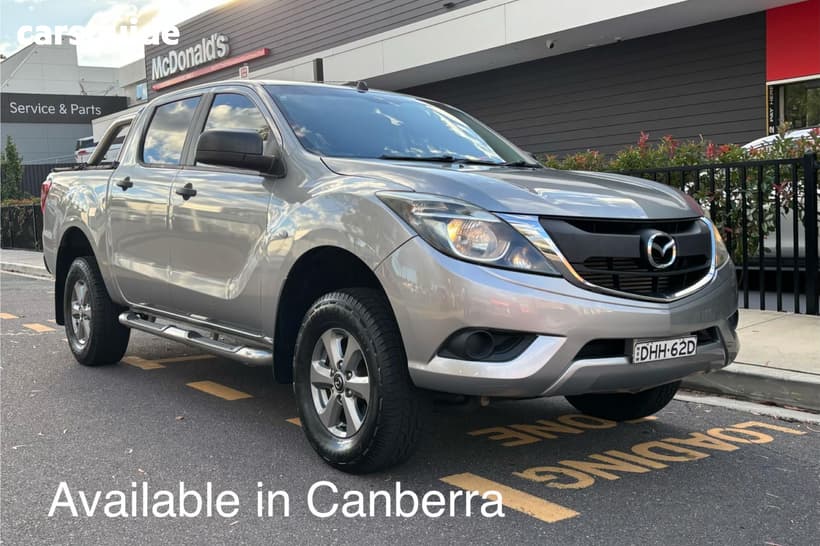 Grey 2016 Mazda BT-50 Dual Cab Utility Xt (4X4)