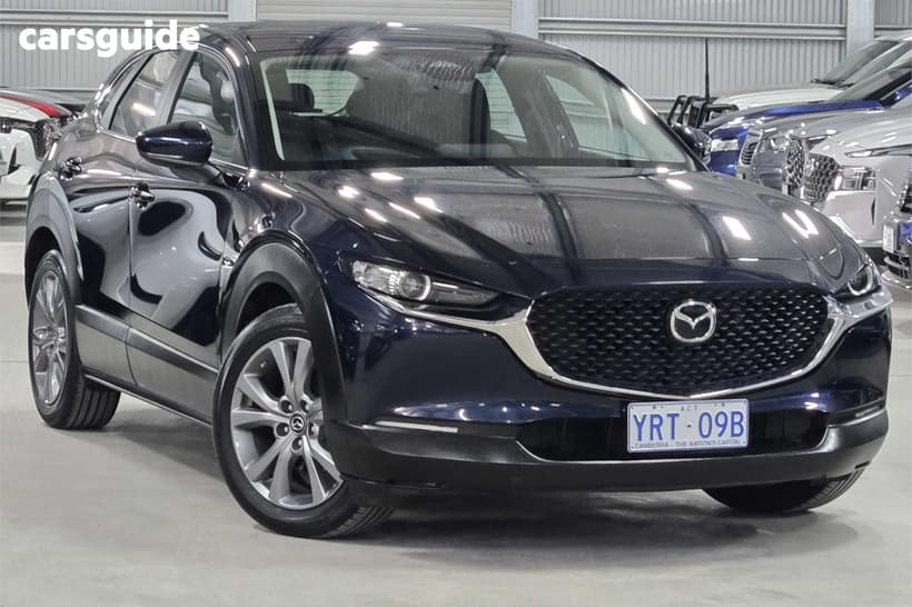 Blue 2024 Mazda CX-30 Wagon G20 Evolve (Fwd)