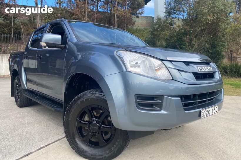 Grey 2013 Isuzu D-MAX Crew Cab Utility Sx Hi-Ride (4X2)