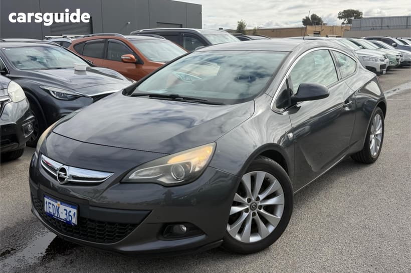 Grey 2012 Opel Astra Coupe Gtc 1.4