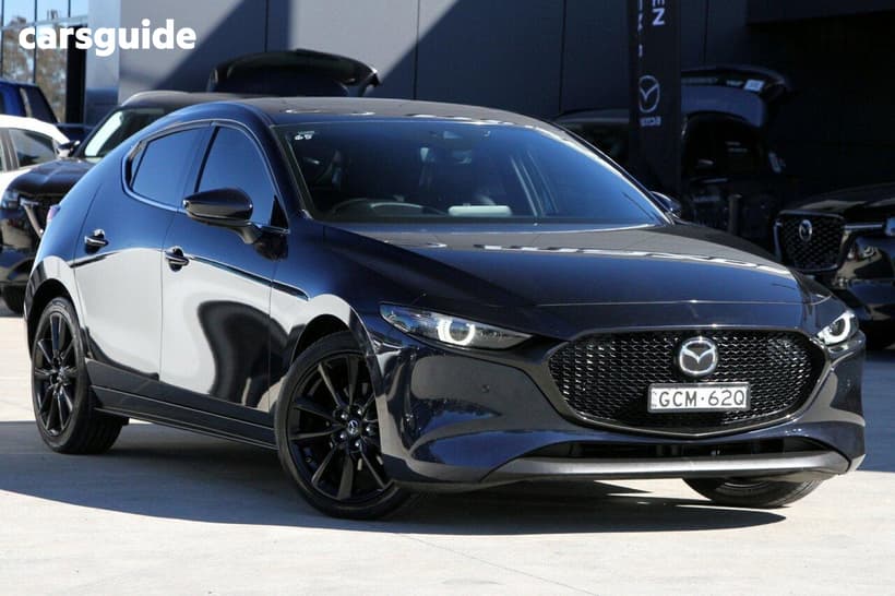 Blue 2023 Mazda 3 Hatchback G25 Astina