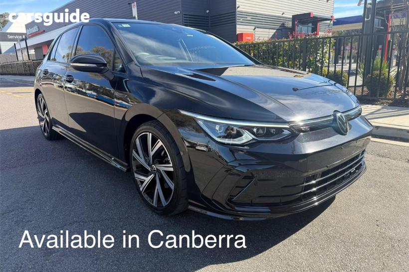 Black 2021 Volkswagen Golf Hatchback 110 Tsi R-Line