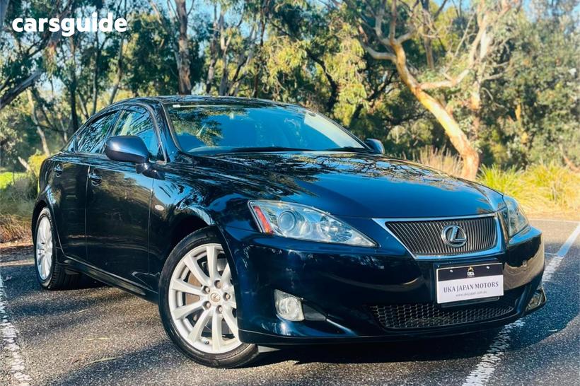 Black 2007 Lexus IS Sedan IS350 VERSION L