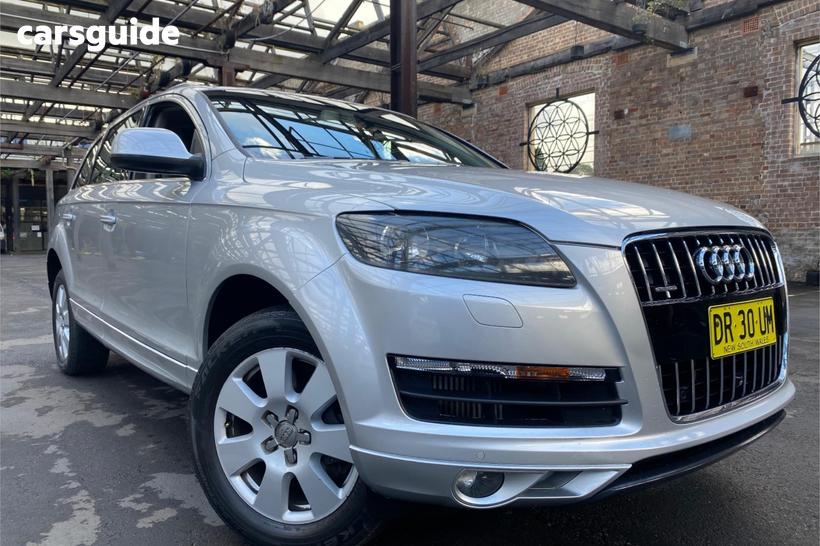 Silver 2013 Audi Q7 Wagon 3.0 Tdi Quattro