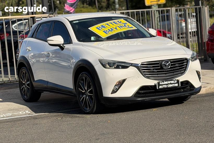 White 2016 Mazda CX-3 Wagon S Touring (Awd)