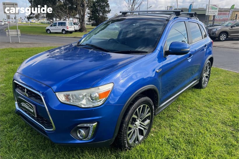 Blue 2015 Mitsubishi ASX Wagon Xls (4Wd)