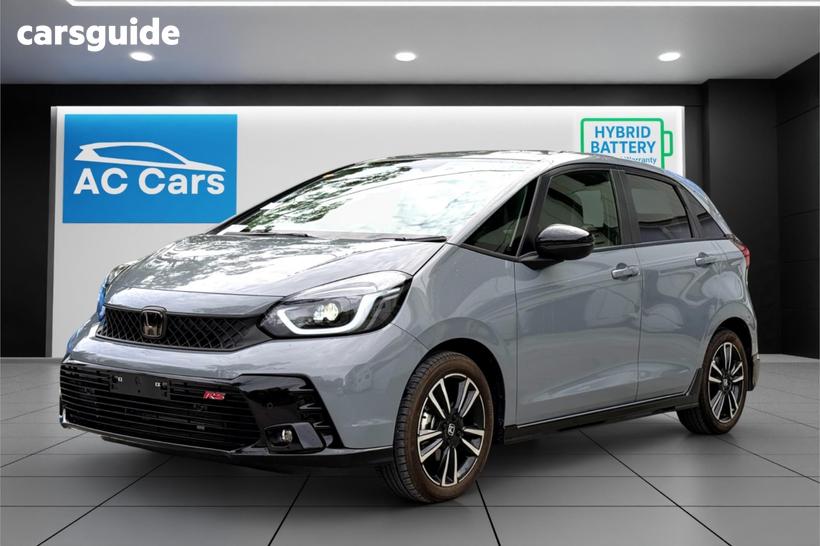 Grey 2023 Honda Fit Hatch EHEV RS W/ BODY KIT INSTALLED, SURROUND SENSORS