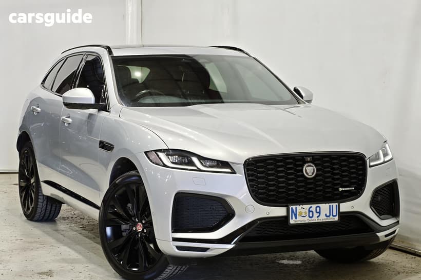 Silver 2021 Jaguar F-Pace Wagon P400 R-Dynamic Se (294Kw)