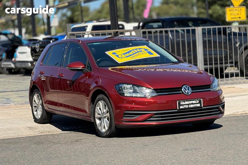 Red 2019 Volkswagen Golf Hatchback 110 Tsi Trendline