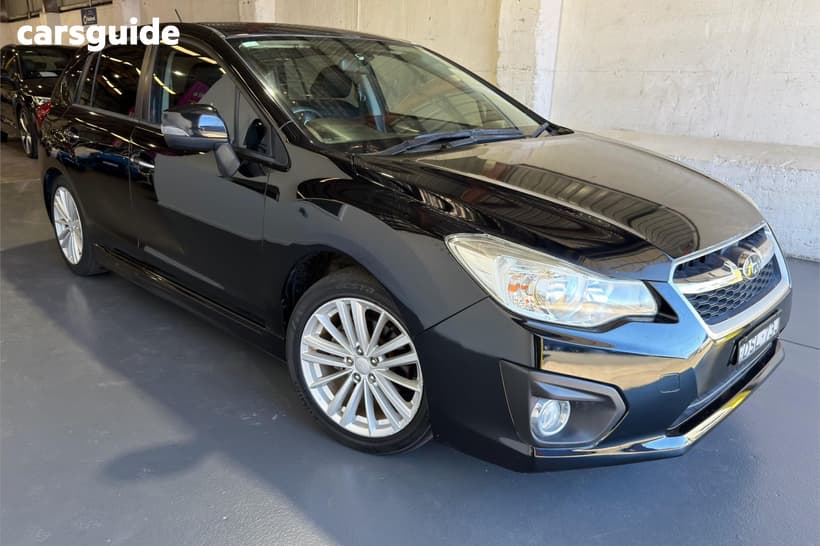 Black 2012 Subaru Impreza Hatchback 2.0I-S (Awd)