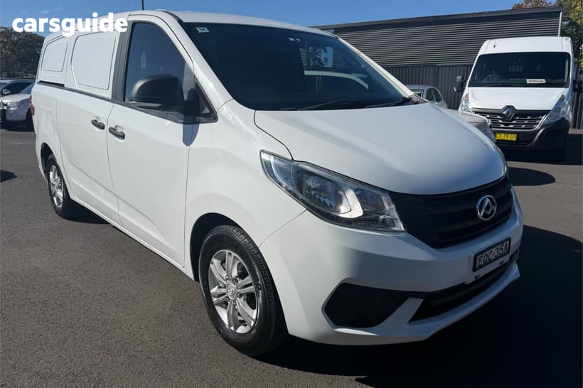 White 2021 LDV G10+ Van Barn Door