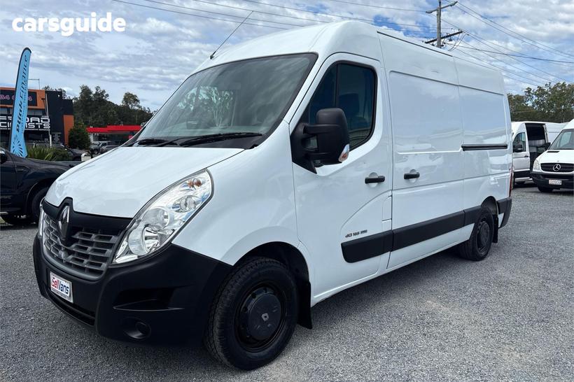 White 2015 Renault Master Van Swb Low