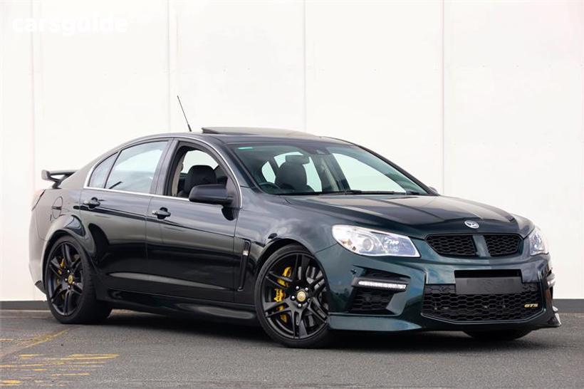 Blue 2014 HSV GTS Sedan