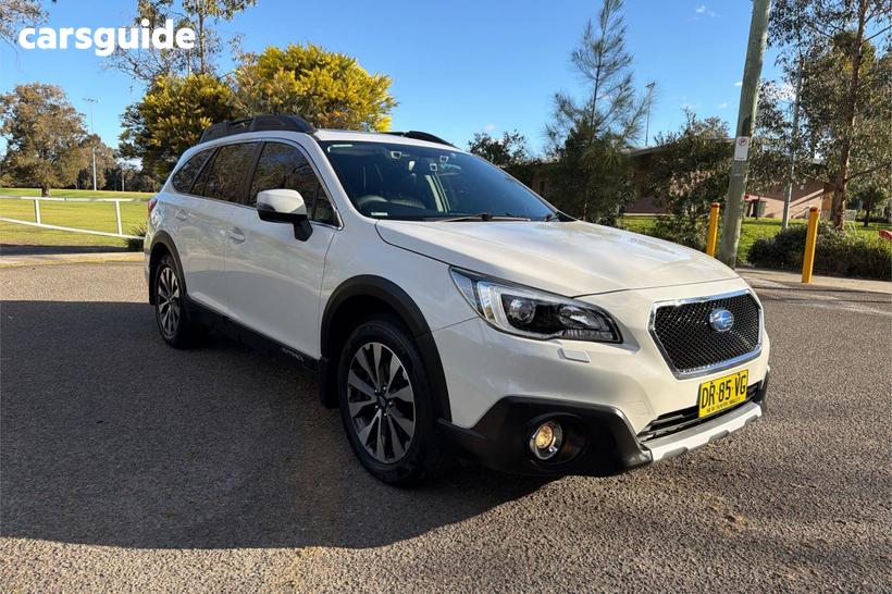 White 2016 Subaru Outback Wagon 2.5I Premium