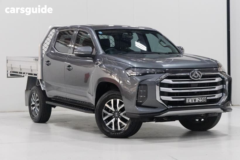 Grey 2022 LDV T60 Double Cab Utility Max Pro (4X4)