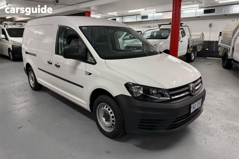 White 2019 Volkswagen Caddy Van Maxi Tdi250