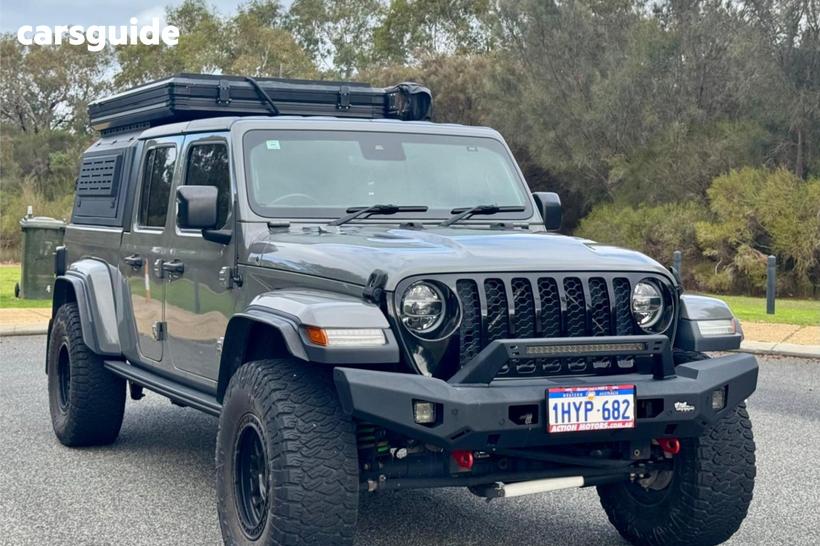 Grey 2021 Jeep Gladiator Dual Cab Utility Night Eagle (4X4)
