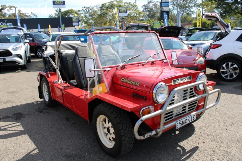 Red 1980 Leyland Moke Utility Californian