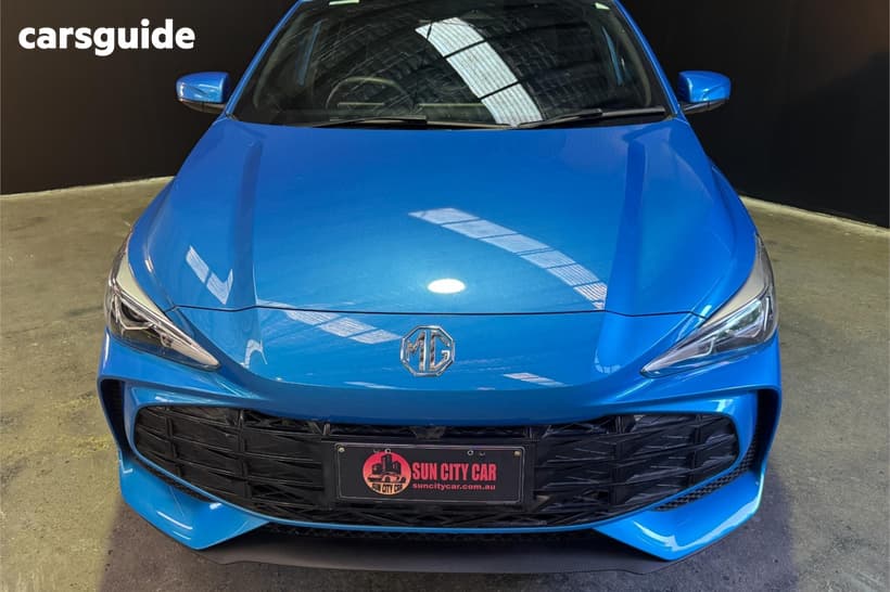 Blue 2024 MG MG3 Hatchback Excite