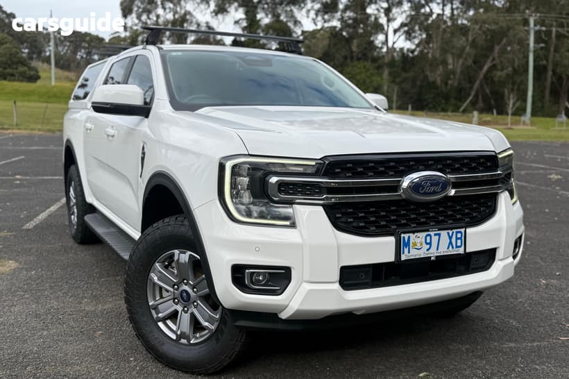 White 2022 Ford Ranger Double Cab Pick Up Xlt 2.0 (4X4)